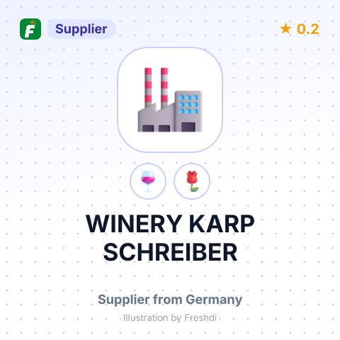 WINERY KARP SCHREIBER – summary card, no photo uploaded yet