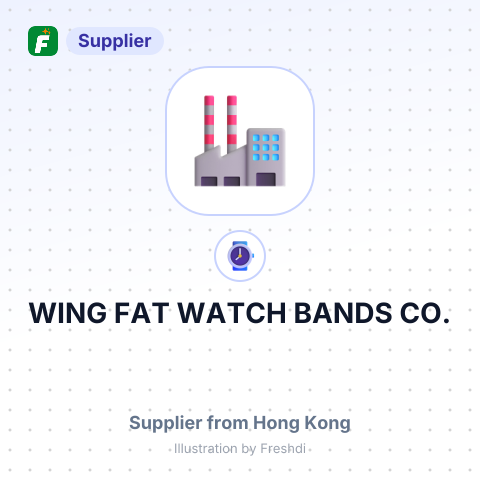 WING FAT WATCH BANDS CO. – summary card, no photo uploaded yet