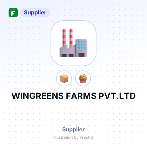 WINGREENS FARMS PVT.LTD – summary card, no photo uploaded yet