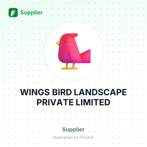 WINGS BIRD LANDSCAPE PRIVATE LIMITED – summary card, no photo uploaded yet