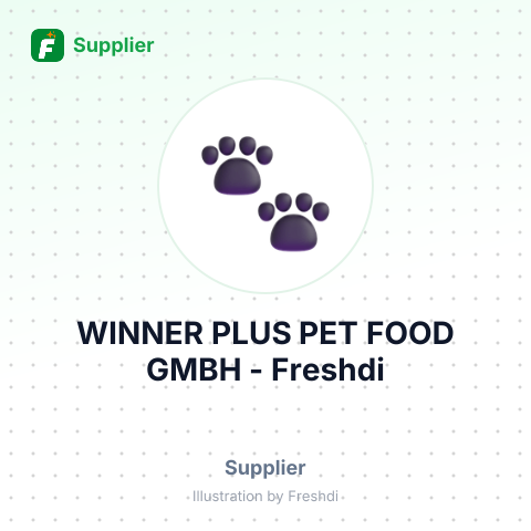 WINNER PLUS PET FOOD GMBH – summary card, no photo uploaded yet