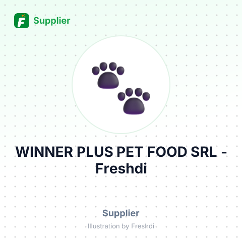 WINNER PLUS PET FOOD SRL – summary card, no photo uploaded yet