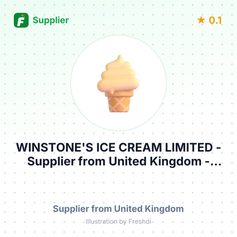 WINSTONE'S ICE CREAM LIMITED – summary card, no photo uploaded yet
