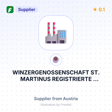 WINZERGENOSSENSCHAFT ST. MARTINUS REGISTRIERTE GENOSSENSCHAFT MIT BESCHRÄNKTER HAFTUNG – summary card, no photo uploaded yet