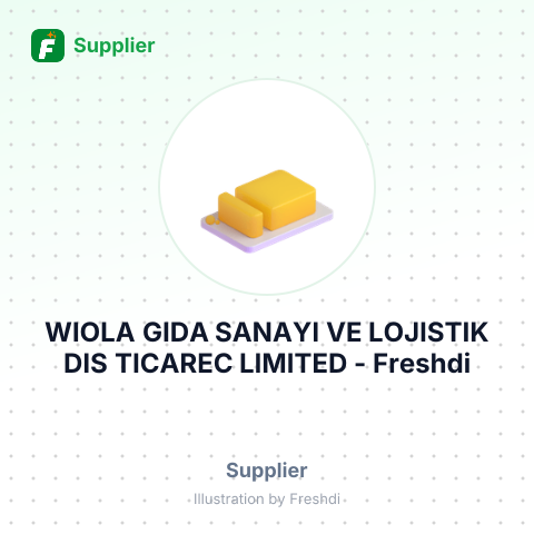 WIOLA GIDA SANAYI VE LOJISTIK DIS TICAREC LIMITED – summary card, no photo uploaded yet
