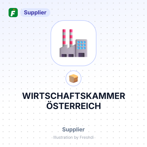 WIRTSCHAFTSKAMMER ÖSTERREICH – summary card, no photo uploaded yet