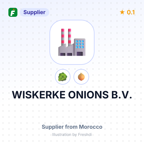 WISKERKE ONIONS B.V. – summary card, no photo uploaded yet