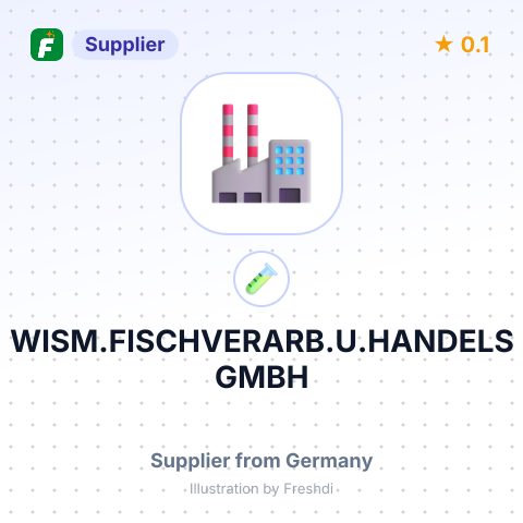 WISM.FISCHVERARB.U.HANDELS GMBH – summary card, no photo uploaded yet