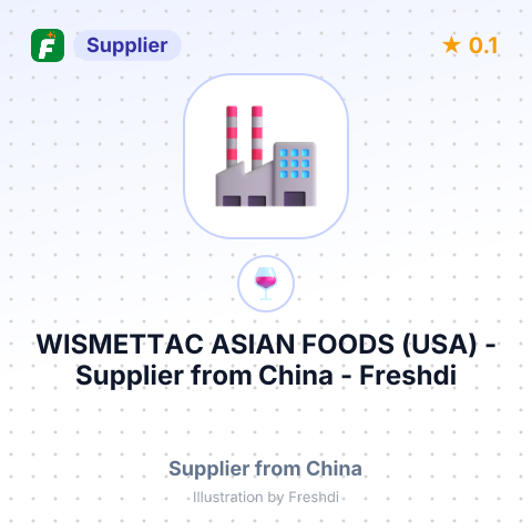 WISMETTAC ASIAN FOODS (USA) – summary card, no photo uploaded yet