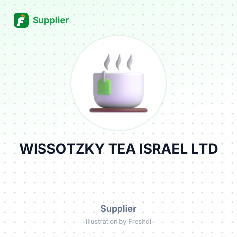 WISSOTZKY TEA ISRAEL LTD – summary card, no photo uploaded yet