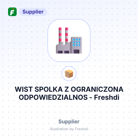 WIST SPOLKA Z OGRANICZONA ODPOWIEDZIALNOS – summary card, no photo uploaded yet