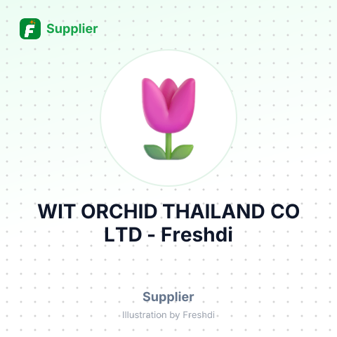 WIT ORCHID THAILAND CO LTD – summary card, no photo uploaded yet