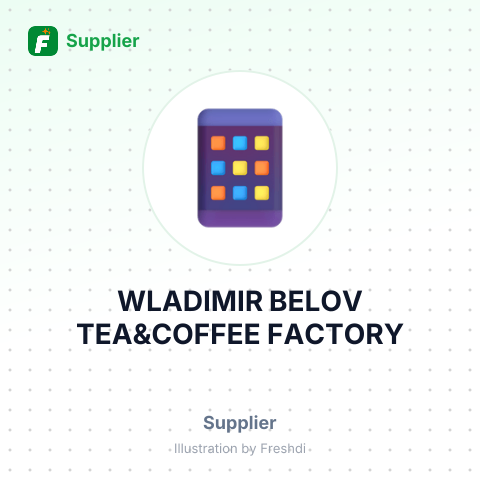 WLADIMIR BELOV TEA&COFFEE FACTORY – summary card, no photo uploaded yet