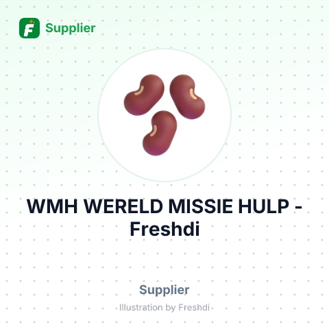 WMH WERELD MISSIE HULP – summary card, no photo uploaded yet
