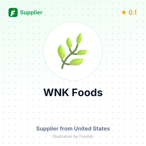 WNK Foods  – summary card, no photo uploaded yet