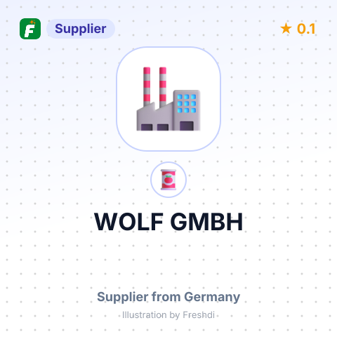 WOLF GMBH – summary card, no photo uploaded yet