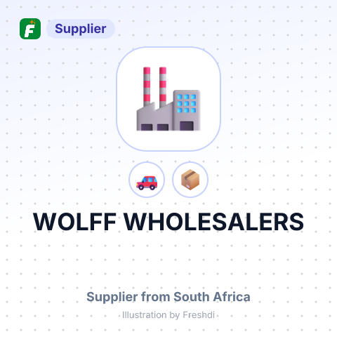 WOLFF WHOLESALERS – summary card, no photo uploaded yet