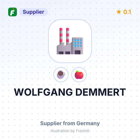 WOLFGANG DEMMERT – summary card, no photo uploaded yet