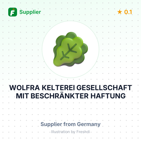 WOLFRA KELTEREI GESELLSCHAFT MIT BESCHRÄNKTER HAFTUNG – summary card, no photo uploaded yet