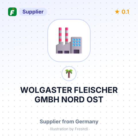 WOLGASTER FLEISCHER GMBH NORD OST – summary card, no photo uploaded yet