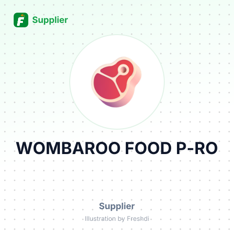 WOMBAROO FOOD P-RO – summary card, no photo uploaded yet