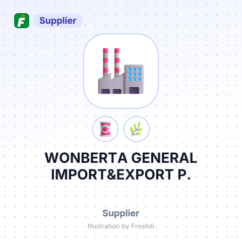 WONBERTA GENERAL IMPORT&EXPORT P. – summary card, no photo uploaded yet