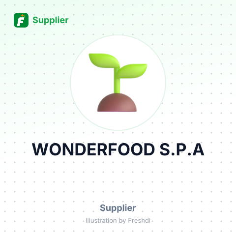 WONDERFOOD S.P.A – summary card, no photo uploaded yet