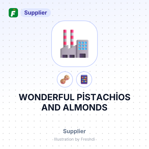 WONDERFUL PİSTACHİOS AND ALMONDS – summary card, no photo uploaded yet