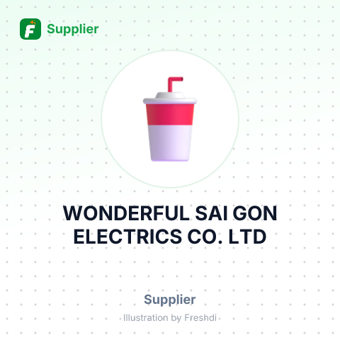 WONDERFUL SAI GON ELECTRICS CO. LTD – summary card, no photo uploaded yet