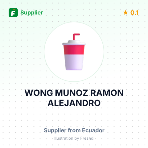 WONG MUNOZ RAMON ALEJANDRO – summary card, no photo uploaded yet