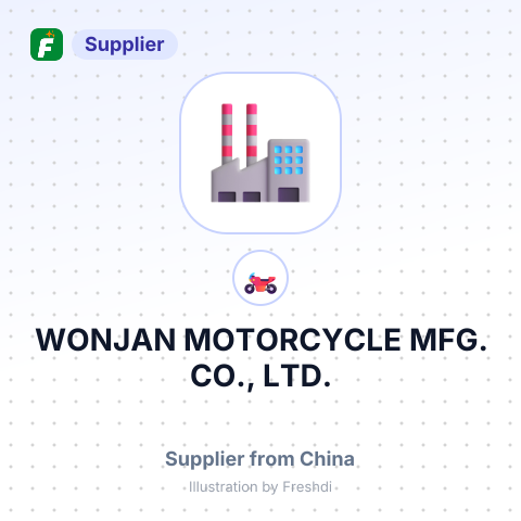 WONJAN MOTORCYCLE MFG. CO., LTD. – summary card, no photo uploaded yet