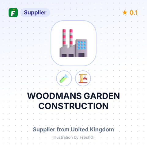 WOODMANS GARDEN CONSTRUCTION – summary card, no photo uploaded yet