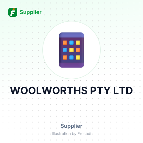 WOOLWORTHS PTY LTD – summary card, no photo uploaded yet