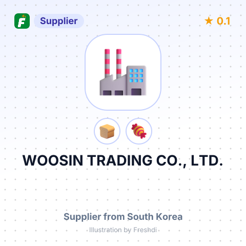 WOOSIN TRADING CO., LTD. – summary card, no photo uploaded yet