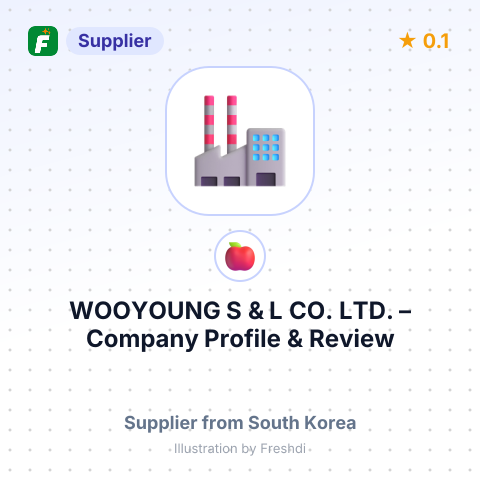 WOOYOUNG S & L CO., LTD. – summary card, no photo uploaded yet