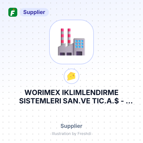 WORIMEX IKLIMLENDIRME SISTEMLERI SAN.VE TIC.A.$ – summary card, no photo uploaded yet