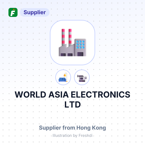 WORLD ASIA ELECTRONICS LTD – summary card, no photo uploaded yet