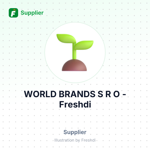 WORLD BRANDS S R O – summary card, no photo uploaded yet