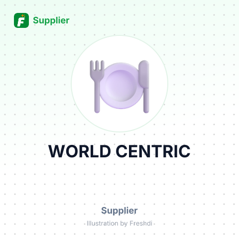 WORLD CENTRIC – summary card, no photo uploaded yet