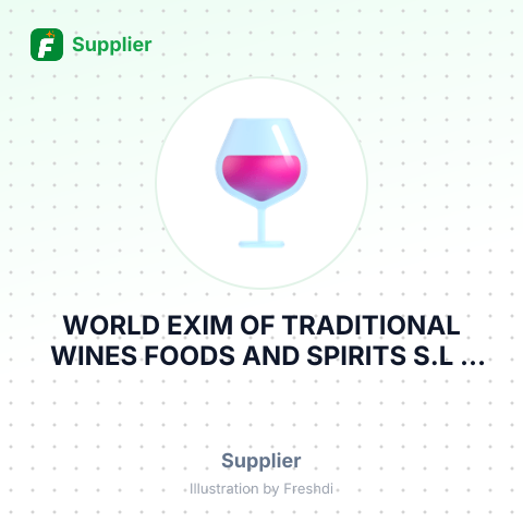 WORLD EXIM OF TRADITIONAL WINES FOODS AND SPIRITS S.L – summary card, no photo uploaded yet