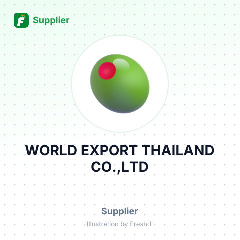 WORLD EXPORT THAILAND CO.,LTD – summary card, no photo uploaded yet