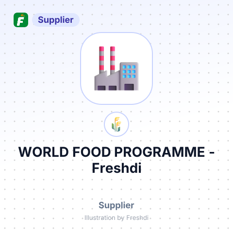 WORLD FOOD PROGRAMME – summary card, no photo uploaded yet