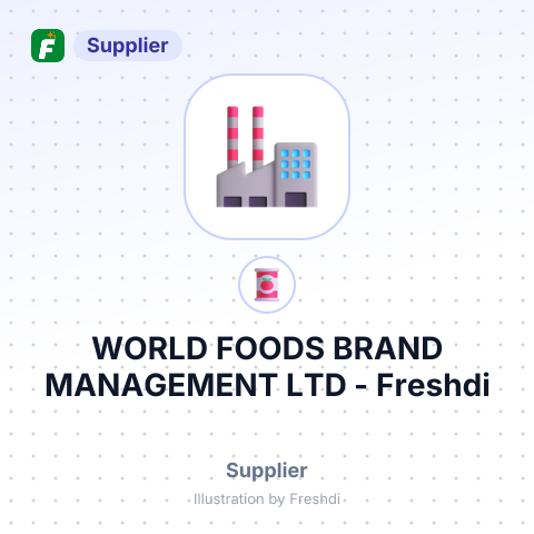 WORLD FOODS BRAND MANAGEMENT LTD – summary card, no photo uploaded yet