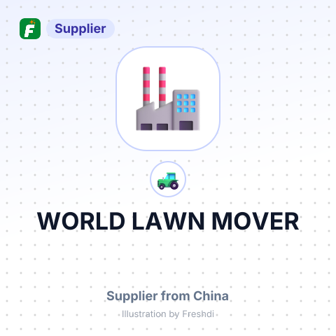 WORLD LAWN MOVER – summary card, no photo uploaded yet