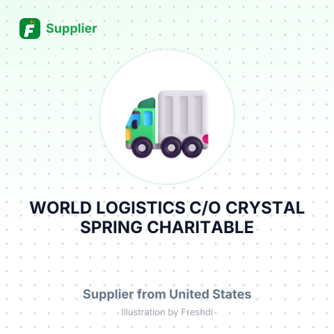 WORLD LOGISTICS C/O CRYSTAL SPRING CHARITABLE – summary card, no photo uploaded yet