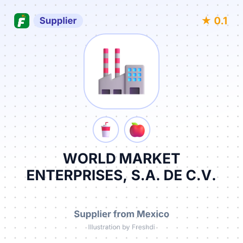 WORLD MARKET ENTERPRISES, S.A. DE C.V. – summary card, no photo uploaded yet