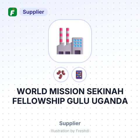 WORLD MISSION SEKINAH FELLOWSHIP GULU UGANDA – summary card, no photo uploaded yet