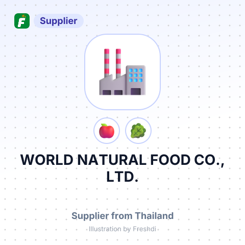 WORLD NATURAL FOOD CO., LTD. – summary card, no photo uploaded yet