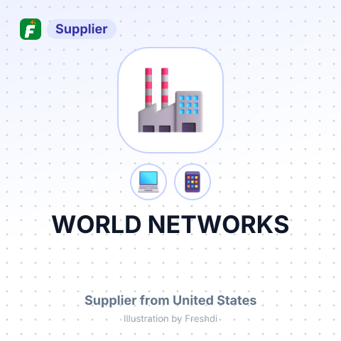 WORLD NETWORKS – summary card, no photo uploaded yet