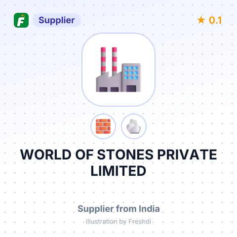 WORLD OF STONES PRIVATE LIMITED – summary card, no photo uploaded yet